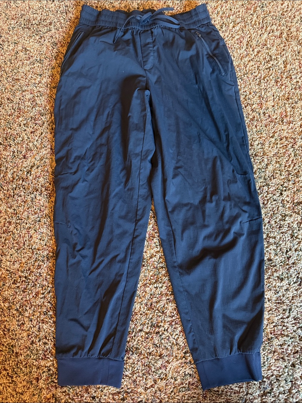 Athleta Women’s Navy Trekkie Joggers with Drawstring Waist